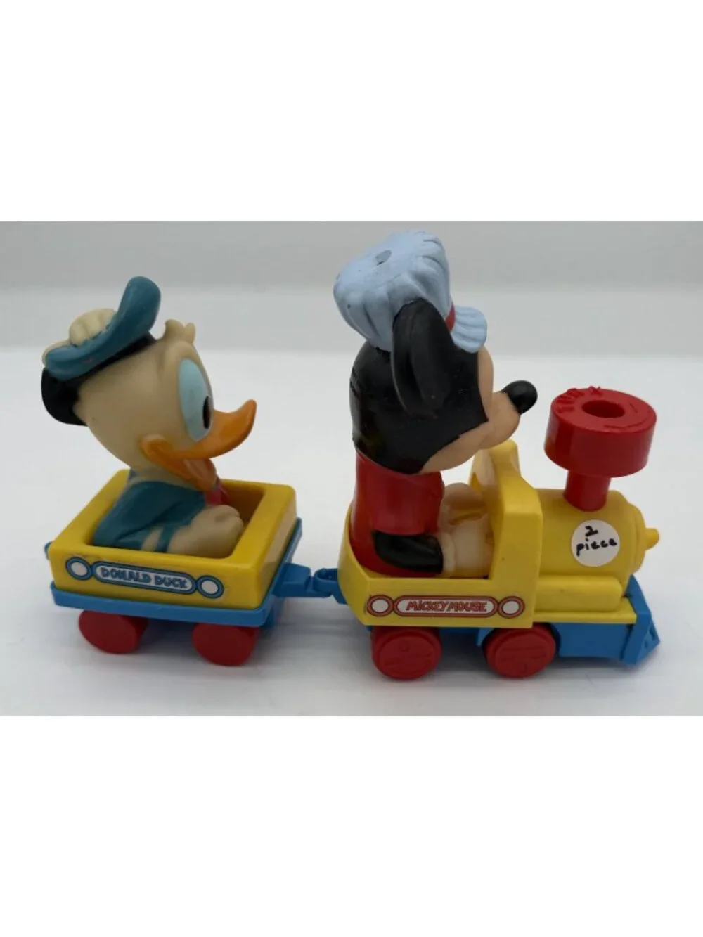 1987 Vintage Mickey Mouse Train With Donald Duck No Pluto